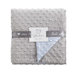 MANTA DOBLE CARA DOTS...