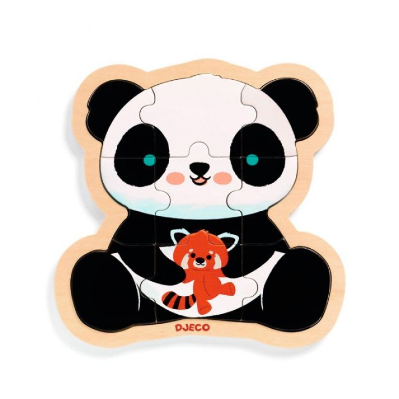 PUZZLE ENCAJABLE OSO PANDA