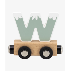 LETRA TREN COLOR "W"