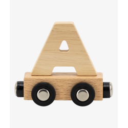 LETRA TREN NATURAL "A"