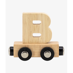 LETRA TREN NATURAL "B"