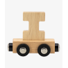 LETRA TREN NATURAL "I"