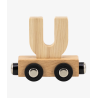 LETRA TREN NATURAL "U"