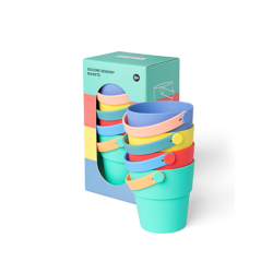 CUBOS DE BAÑO DE 4 COLORES...