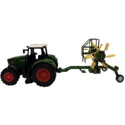 TRACTOR CON RASTRILLO...