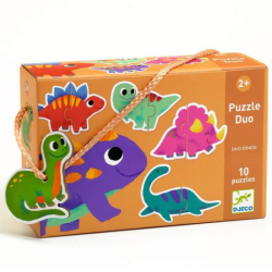 PUZZLE EDUCATIVO DUO DINOS...