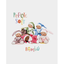 MUÑECA PEPOTE BAMBÚ 26CM...
