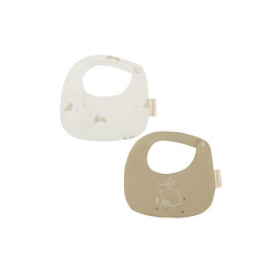 SET 2 BABEROS 19X19 BUNNY...