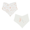 PACK 2 BANDANAS COTAGE BLANCO/ROSA