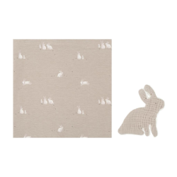 MUSELINA+DOU-DOU BUNNY GRIS...