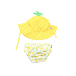 BAÑADOR/PAÑAL+GORRO PIÑA UPF