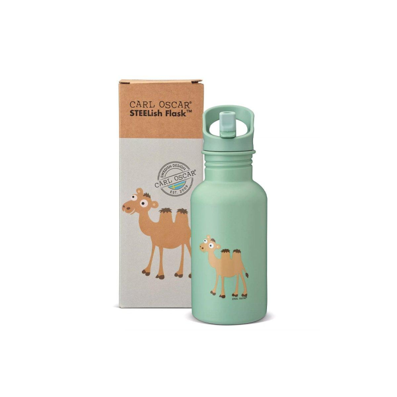 BOTELLA DE ACERO STEELISH GREEN 500ML