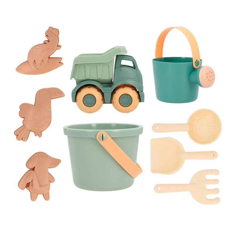 SET DE JUGUETES DE PLAYA SEA GREEN