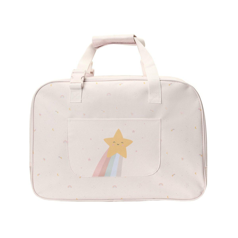 BOLSO DE PLAYA CON REJILLA STARLIGTH
