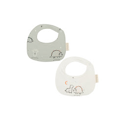 SET 2 BABEROS 19X19 JURASIC MENTA