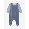 FIXONI CONJUNTO BODY MAMELUCO DE TERCIOPELO PANETAS