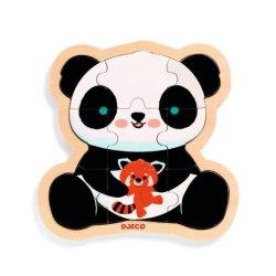 PUZZLE ENCAJABLE OSO PANDA