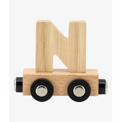 LETRA TREN NATURAL "N"