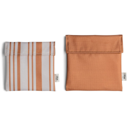 BOLSA REUTILIZABLE PARA BOCADILLOS Y SNACKS CARAMELO CITRON