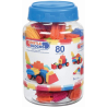 BRISTLE BLOCKS BOTE DE 80 PIEZAS