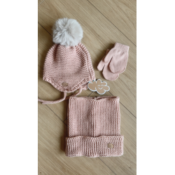 CONJUNTO MONNUAGE 3P (6-18m) ROSA